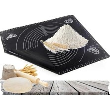 Hsc Bilişim Buffer Silikon Çok Amaçlı Geniş Hamur Matı Hamur Açma Matı 40 * 50 cm