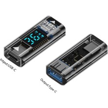 Hsc Bilişim Livx USB 3.2 To Type C Şarj Kablosu Dönüştürücü 10GBPS 36W Otgacd