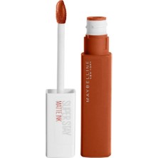 Hsc Bilişim New York Super Stay Matte Ink Likit Mat Ruj - 135 Globe-Trotter (Kahverengi)