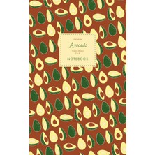 Hsc Bilişim Avocado Notebook - Ruled Pages - 5x8 - Premium: (Autumn Edition) Fun Notebook 96 Ruled/lined Pages