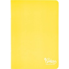 Hsc Bilişim Meteksan Colors A4 60 Yaprak Çizgili Defter, Sarı