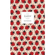 Hsc Bilişim Ladybird Notebook - Ruled Pages - 5x8 - Premium: (Peach Edition) Fun Notebook 96 Ruled/lined Pages