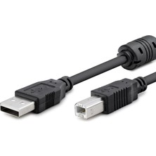 Hsc Bilişim Hadron HDX7506 Usb-A (E) - Usb-B (E) 3mt Yazıcı Kablosu - Siyah