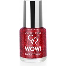 Hsc Bilişim Golden Rose Wow Nail Color Glitter No: 209 - Işıltılı Mini Oje 6 ml
