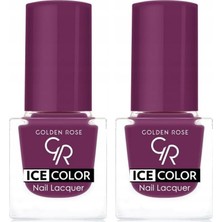 Hsc Bilişim Golden Rose Ice Color Nail Lacquer NO:130 2li Paket