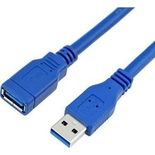 Hsc Bilişim 2 Metre USB 3.0 Uzatma Kablosu Erkek Dişi USB 3.0 Kablo USB 3 Uzatma Kablosu USB 3.0 2 Metre Uzatma