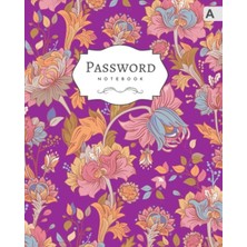 Hsc Bilişim Password Notebook: 8X10 Big Internet Login Journal With Alphabetical Tabs | Large Print | Hand-Draw