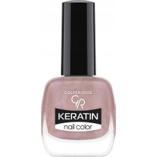 Hsc Bilişim Golden Rose Keratin Nail Color No: 52 - Keratin Içerikli Güçlendirici Parlak Oje