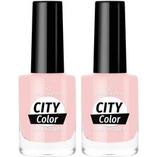 Hsc Bilişim Golden Rose City Color Nail Lacquer Oje (No: 06) 2li Paket