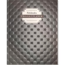 Hsc Bilişim Dékokind Projektplaner | Din A4, 100+ Seiten, Register, Kontakte, Vintage Softcover | Für Über 50 P