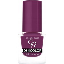 Hsc Bilişim Golden Rose Ice Color Nail Lacquer No: 130 - Parlak Bitişli Mini Oje 6 ml