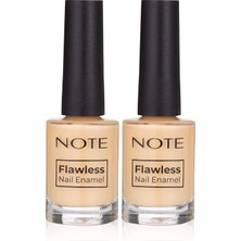 Hsc Bilişim Note Nail Flawless Oje 22 Sunny Heart, Sarı (2 Paketi)