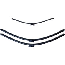 Hsc Bilişim VASS41 Ön Arka Cam Silecek Seti Takımı 7E1998002 Vw Transporter T6 ile Uyumlu 2016-2019