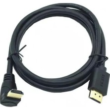 Hsc Bilişim 3 Metre HDMI L Kablo 90 Derece HDMI Dirsek HDMI Kaliteli