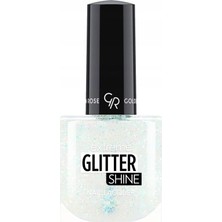 Hsc Bilişim Golden Rose Glitter Shine Nail Lacquer No: 203 - Işıltılı ve Simli Parlak Oje