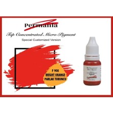 Hsc Bilişim Fontenay Permania Kalıcı Makyaj Boyası Dudak Boyası Parlak Turuncu 10ML Parlak Turuncu
