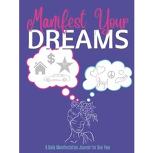 Hsc Bilişim Manifest Your Dreams: A Hardcover Journal (8.25"X11", 550 Pages, College Rule, Purple)
