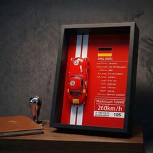 Tref 3D Çerçeveli Metal Model Araba