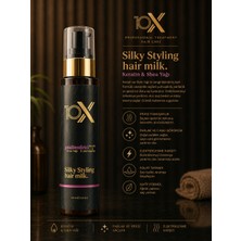 10X Silky Styling Hair Milk Keratin & Shea Yağı
