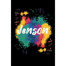 Hsc Bilişim Jenson Notebook: Personalized Notebook/journal With Name For Piper, Birthday Gift For Boy And Men,
