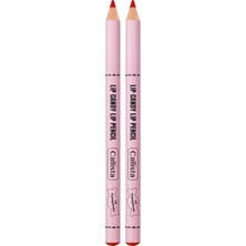 Hsc Bilişim Callista Lip Candy Lip Pencil 08 Pomegranate Dudak Kalemi, Kırmızı (2 Paketi)