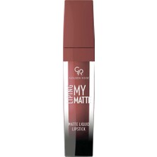 Hsc Bilişim Golden Rose Liping My Matte Likit Ruj No: 26 - Suya Dayanıklı Ultra Mat Ruj