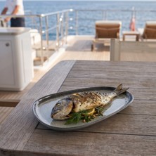 Happy Chef Grey Quartz 3'lü Trapezoid Tabak Seti, 33X18 cm - H.2,1 cm , Thermoset Melamin
