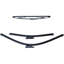 Hsc Bilişim VASS41 Ön Cam Arka Cam Silecek Seti Renault Megane 3 Hatchback ile Uyumlu 2009-2015