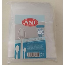 Blueriver Plastik Extra Lüks Büyük Kaşık - 100 Lü