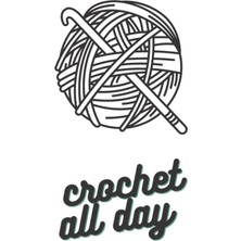 Hsc Bilişim Independently Published Crochet All Day Journal