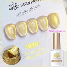 Hsc Bilişim Born Pretty 10 ml Auroras Kedi Gözü Kalıcı Oje AC03 (59222) 6050