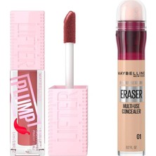 Hsc Bilişim New York Lifter Plump Dudak Parlatıcısı- 005 Peach Fever & Instant Anti Age Eraser Kapat