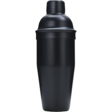 Hsc Bilişim Mat Siyah Çelik 700 ml Shaker Kokteyl Hazırlama Kabı Bardağı CIN343SY