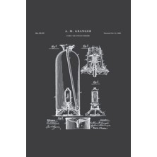 Hsc Bilişim Independently Published Fire Extinguisher Patent Firefighter: Notebook: Planner, Diary, 6x9 120 Pag
