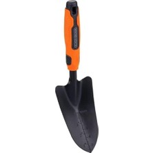 Hsc Bilişim Black+Decker Bahçe Küreği, Boyut Göstergeli, 35 Cm, Polipropilen, Siyah/turuncu