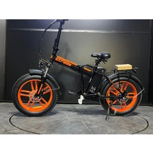 Strada E-Bro Hidrolik Disk Fat Bike Katlanabilir 20 Jant Elektrikli Bisiklet