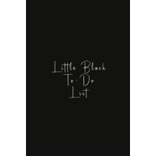 Hsc Bilişim Independently Published Little Black To Do List Book | Journal With To Do Lists, Priority & Note Se