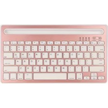 Uravas Store ZR206 Rose Gold K6100 Kablosuz Klavye