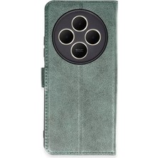 Uravas Store Xiaomi Redmi 14C Kılıf Trend S Plus Kapaklı Kılıf - Yeşil