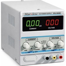 Hsc Bilişim PS-305D 0-30VOLT 0-5AMPER Trafolu Ayarlı Güç Kaynağı Marxlow
