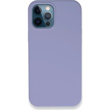 Uravas Store Apple iPhone 12 Pro Kılıf Lansman Legant Silikon - Lila