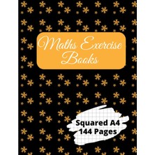 Hsc Bilişim Independently Published Maths Exercise Books Squared A4: A4 School Exercise Book, 10 Mm, 144 Pages,