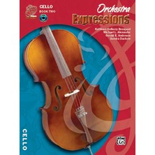 Hsc Bilişim Orchestra Expressions, Book Two Student Edition: Cello, Book & Online Audio