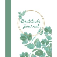 Hsc Bilişim Gratitude Journal: Beautiful, Green Leaf Cover, Lined Gratitude Journal