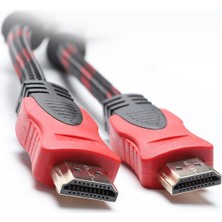 Hsc Bilişim Vetech 1.5 Metre HDMI Kablo Örgü Sargılı Dayanıklı Full Hd Televizyon/monitör/tv HDMI Kablosu/uydu