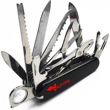 Hsc Bilişim VALKYRIE17 Fonksiyonlu Çok Amaçlı Multitool Çakı Profesyonel Outdoor & Günlük Kullanım