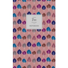 Hsc Bilişim Quick Witted Coconut Trees Notebook - Ruled Pages - 5x8 - Premium (Coral)