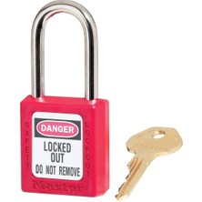 Hsc Bilişim Master Lock S410RED M/kilit Kilitleme Asma Kilit - Kırmızı