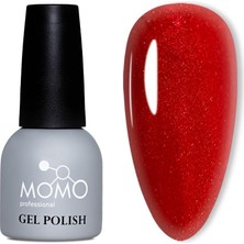 Hsc Bilişim Momo Professional Kalıcı Oje S024 Simli Bayrak Kırmızısı 14 ml