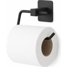 Hsc Bilişim Alper Banyo Yapışkanlı Siyah Kare Açık Tuvalet Kağıtlığı Wc Kağıtlık Tuvalet Kağıdı Askısı